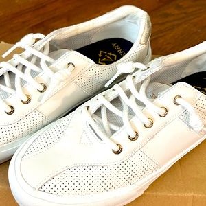 Sperry leather sneakers worn once!